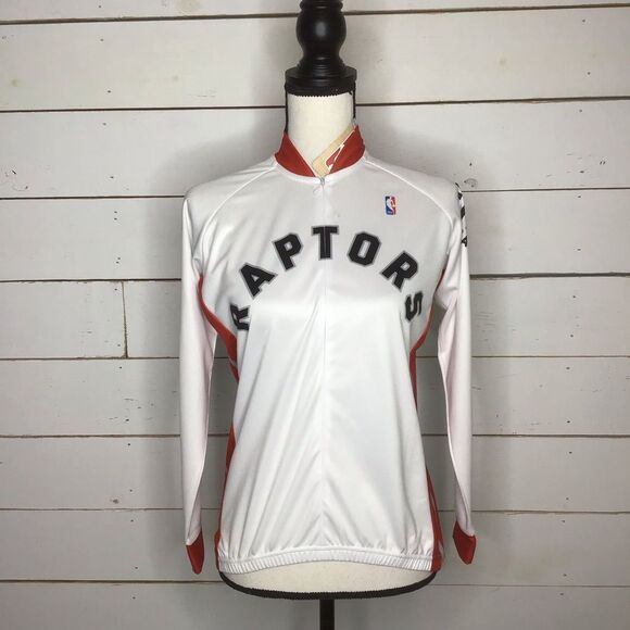 New NBA Toronto Raptors Long Sleeve Cycling Jersey - Picture 1 of 7
